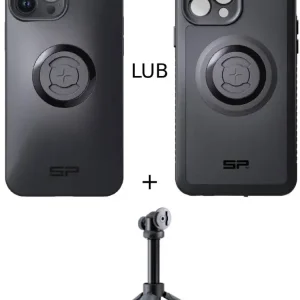 Okazja Zestaw: etui na telefon iPhone 13 Pro Max + statyw/selfie stick SPC+ SP Connect