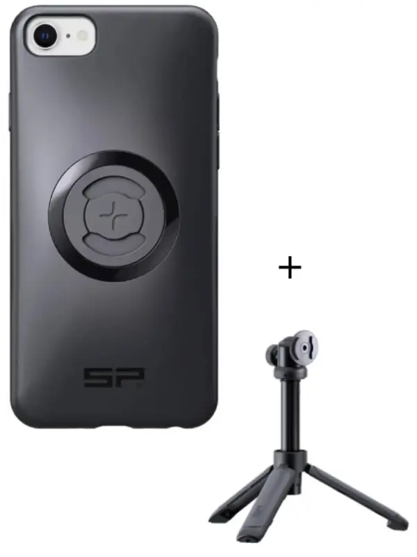 Dostępne od ręki Zestaw: etui na telefon iPhone SE/8/7/6S/6 + statyw/selfie stick SPC+ SP Connect