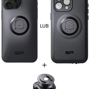 Zestaw: etui na telefon iPhone 15 Pro Max + uchwyt na rzep SPC+ SP Connect Oferta limitowana