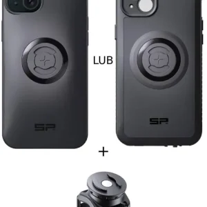 Zestaw: etui na telefon iPhone 15 Plus + uchwyt na rzep SPC+ SP Connect Łatwy zwrot