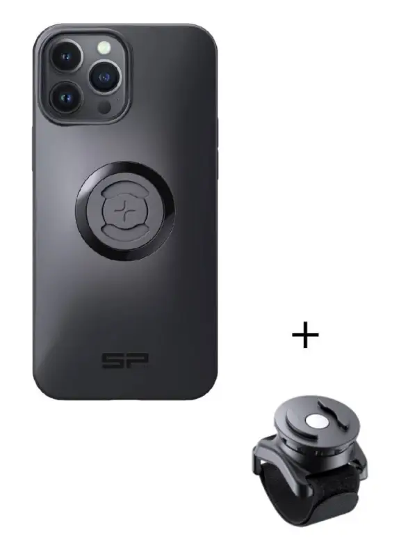 Zestaw: etui na telefon iPhone 12 Pro Max + uchwyt na rzep SPC+ SP Connect Wybór klientów