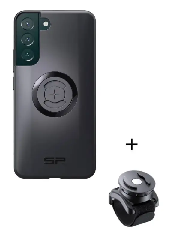 Zestaw: etui na telefon Samsung Galaxy S22+ + uchwyt na rzep SPC+ SP Connect Ostatnie sztuki