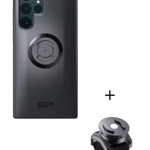 Zestaw: etui na telefon Samsung Galaxy S22 Ultra + uchwyt na rzep SPC+ SP Connect Do wyczerpania zapasów