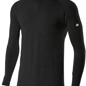 Koszulka termoaktywna z długim rękawem SIXS Merino czarna unisex Cena promocyjna