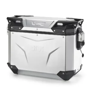 Zamów teraz Kufer boczny GIVI Trekker Outback Evo Smart 37 aluminiowy, anodyzowany [na prawą stronę; poj.: 37 l; bez wkładki SLR]