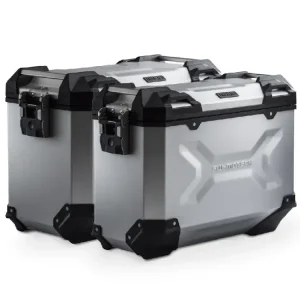 Zestaw: kufry boczne + stelaże Pro TRAX ADV SW-Motech Voge 900 DSX (23-) srebrne [poj.: 45 + 37l] Dostępne od ręki