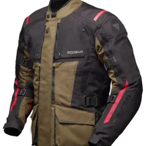 Nowy Kurtka motocyklowa tekstylna Modeka Varus zielono-czarna