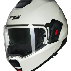 Kask szczękowy Nolan N120-1 Classic biały perłowy Szybka dostawa