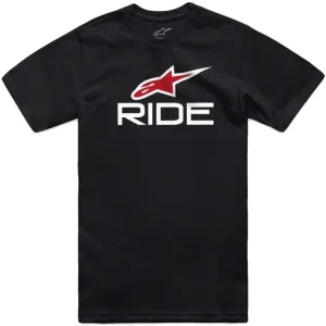 Koszulka z krótkim rękawem Alpinestars Ride 4.0 CSF Tee czarno-biało-czerwona Bestseller