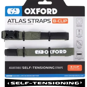 Pasy mocujące bagaż Oxford Atlas B-Clip 17 [mm] x 1.2 [M] khaki Nie przegap
