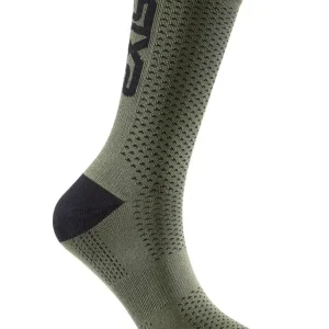 Tylko dziś Skarpety motocyklowe SIXS Short Logo V2 Crew zielone