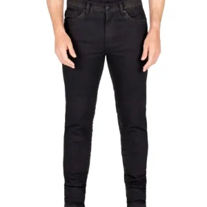 Jeansy motocyklowe Knox Colton Slim Aged Black Rust czarne Promocja