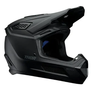 Taniej Kask enduro Thor Fleet Blackout czarny matowy