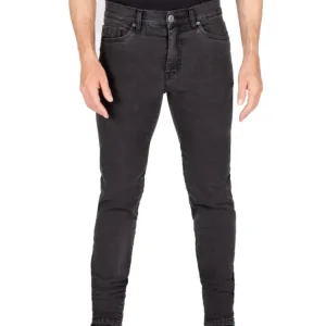 Jeansy motocyklowe Knox Colton Slim Charcoal czarne Szybka dostawa