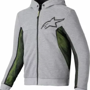 Obniżka ceny Bluza motocyklowa Alpinestars Chrome Air czarno-szara-fluo