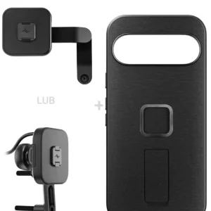 Zestaw na motocykl: etui Peak Design Mobile Everyday Case Loop do smartfona Google Pixel 9 Pro + mocowanie motocykla Wysoka jakość