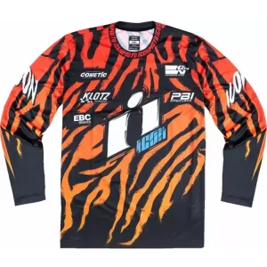 Bluza enduro Icon Rad Dawn czarno-pomarańczowa Sprawdź teraz