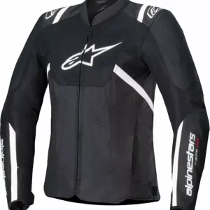 Wyprzedaż Kurtka motocyklowa damska tekstylna Alpinestars Stella T-SPS Air V2 czarno-biała