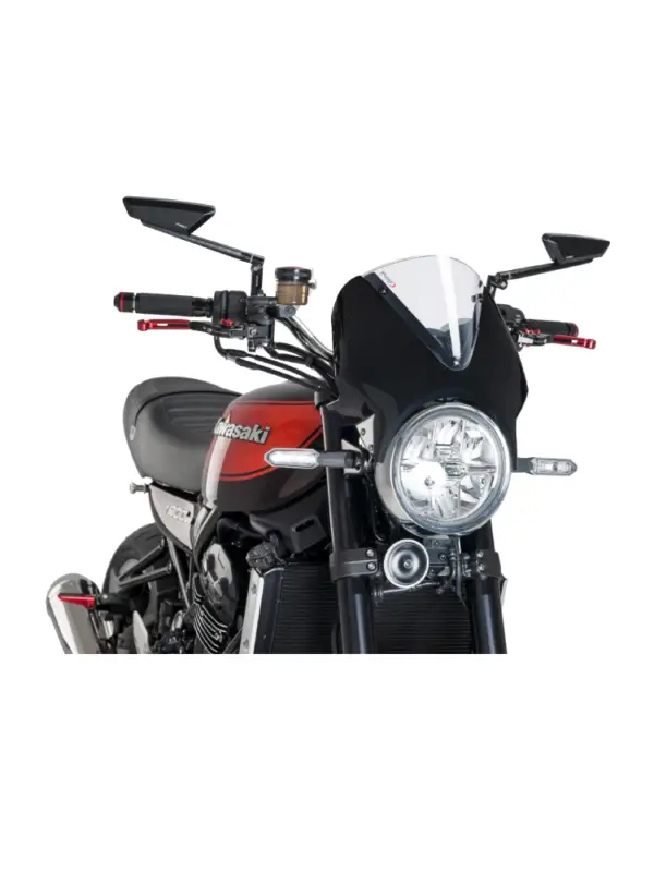 Zamów dziś Owiewka motocyklowa PUIG Vision Kawasaki ZR 900 RS (18-)/ SE (22-) stylizowana na carbon z przeźroczystą szybą