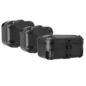 Zestaw: kufry boczne DUSC L + kufer centralny DUSC XL + stelaże PRO + stelaż Adventure-Rack SW-Motech Suzuki GSX-S 1000 GX (23-) [poj.: 1 x 55l + 2 x 41l] Kup online