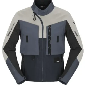 Kurtka motocyklowa tekstylna Spidi Frontier Thermorain Tex szaro-niebieska Zamów teraz