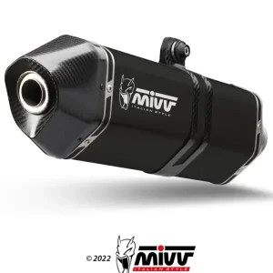 Tłumik motocyklowy MIVV Slip-On (Speed Edge) BMW F 900 GS (24-) czarny Łatwy zwrot