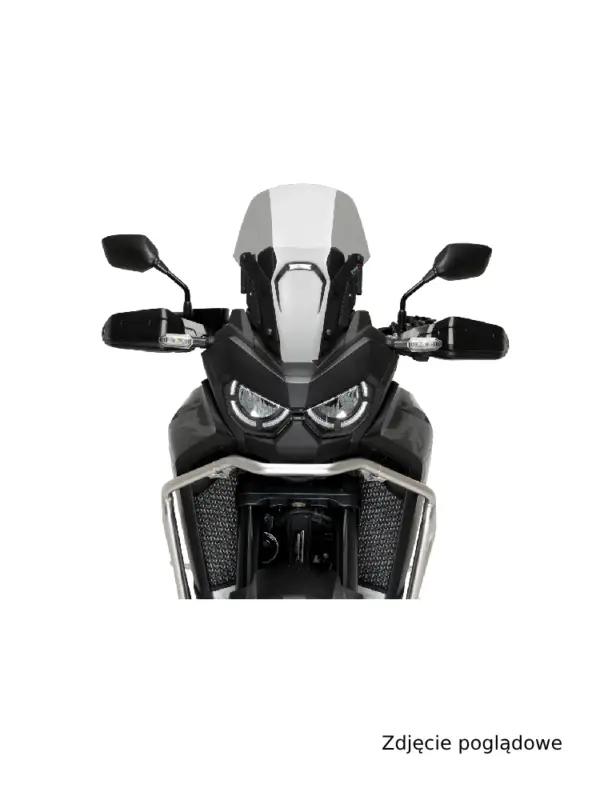 Szyba motocyklowa sportowa PUIG Honda CRF1100L Africa Twin (24-)/ Adventure Sports (20-) czarna Dostępne od ręki