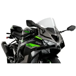 Zniżka Szyba motocyklowa sportowa PUIG Kawasaki R-Racing Kawasaki ZX-6R Ninja (24-) przeźroczysta