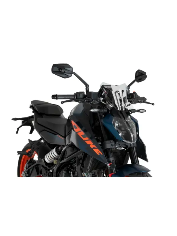 Szyba motocyklowa sportowa PUIG KTM 125 Duke (24-)/ 390 Duke (24-) przeźroczysta Zniżka