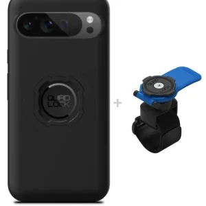 Zestaw: etui MAG na telefon Google Pixel 9 Pro XL (magnetyczne) + uchwyt Quad Lock montowany za pomocą paska z szybkozłączką Tani