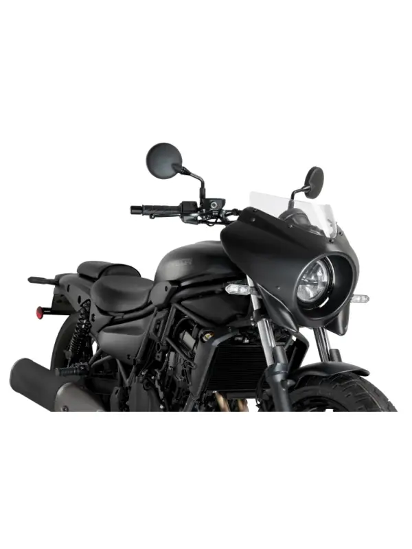 Niska cena Szyba motocyklowa sportowa PUIG Mirage Kawasaki Eliminator 500 (24-)/ Eliminator 500 SE (24-) przeźroczysta