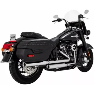 Bezpieczne zakupy Tłumiki motocyklowe Vance & Hines Eliminator 300 Harley Davidson FLDE 1750 (18-20)/ FLHC 1750 (18-22)/ FLHCS 1750 (18-24) chromowane