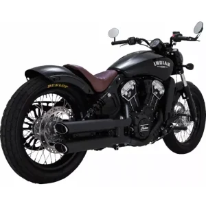 Popularny Tłumiki motocyklowe Vance & Hines 3" Twin Slash Indian Scout (wybrane modele) czarne matowe