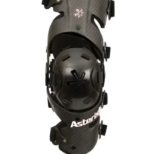 Ortezy kolanowe Asterisk Carbon Cell 1.2 czarne Cena promocyjna