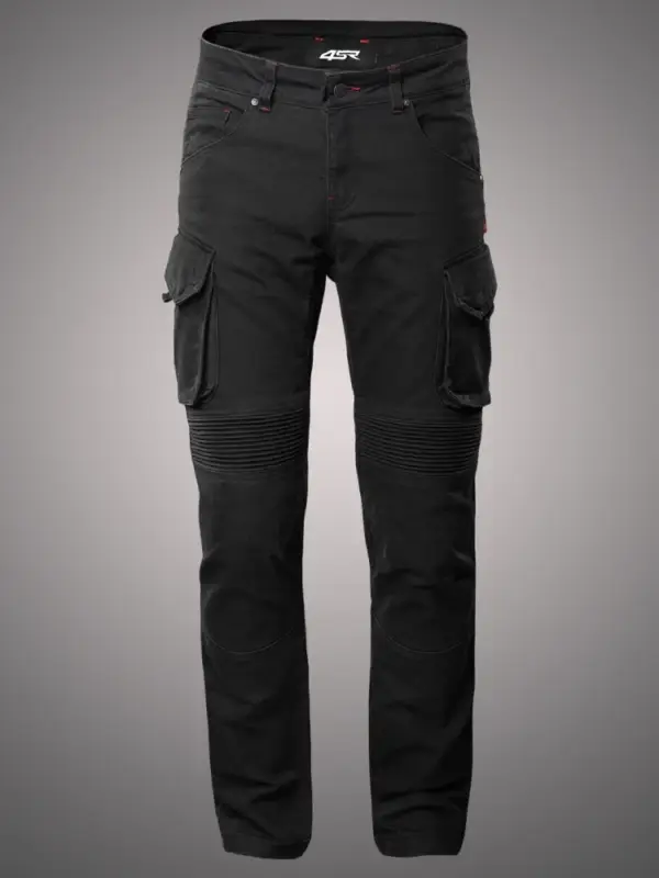 Jeansy motocyklowe 4SR Tourismo czarne Oferta