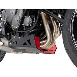 Zamów teraz Osłona silnika/płyta pod silnik Hepco&Becker Triumph Trident 660 (25-) czerwono-czarna