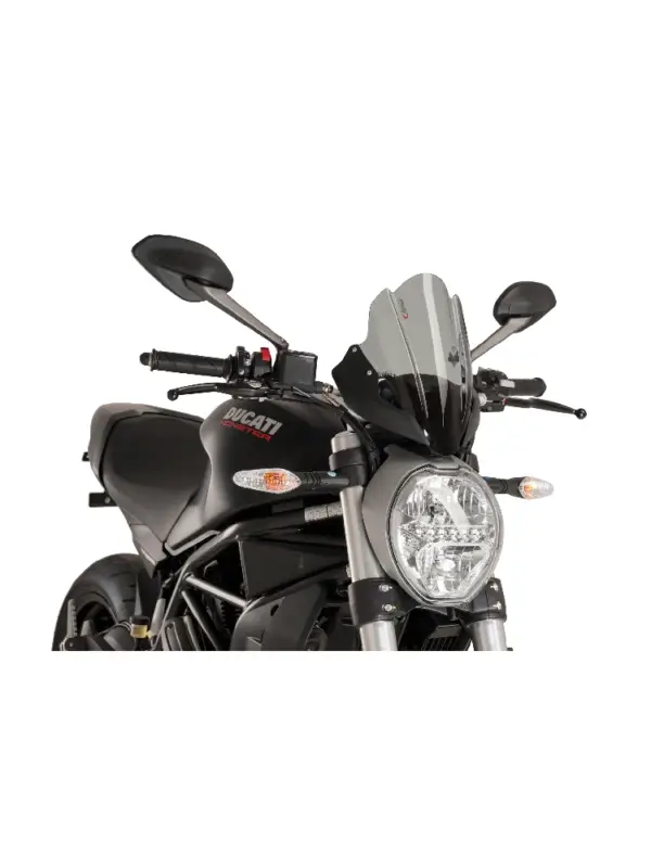 Szyba motocyklowa sportowa Puig Ducati (wybrane modele) mocno przyciemniana Nowy