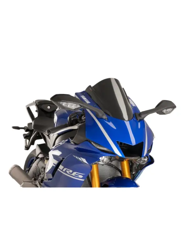 Ostatnia szansa Szyba motocyklowa sportowa Puig Z-Racing Kawasaki YZF 6R (17-20)/ YZF 6R Race (22-)/ YZF R7 (22-) karbonowa