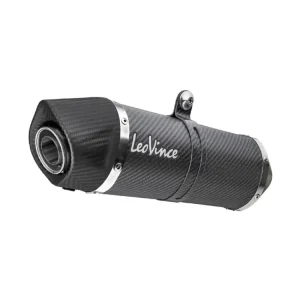 Ostatnie sztuki Tłumik motocyklowy LeoVince LV One Evo Carbon Kawasaki Ninja 650 (17-20)/ Z650 (17-20) z włókna węglowego [bez homologacji]