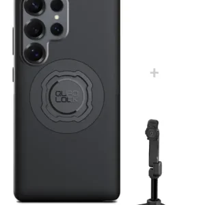 Łatwy zwrot Zestaw: etui MAG na telefon Samsung Galaxy S25 Ultra (magnetyczne) + statyw/ selfie stick Quad Lock