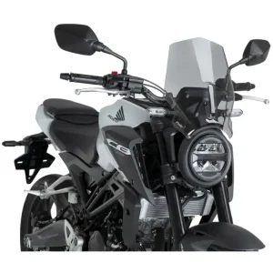 Wysoka jakość Owiewka PUIG Naked New Generation Honda CB125R Neo Sport Cafe/ CB300R Neo Sport Cafe (24-25) lekko przyciemniana