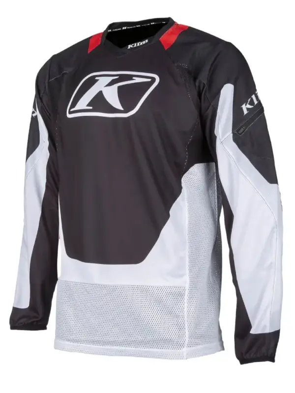 Bluza enduro Klim Dakar czarno-biała Popularny
