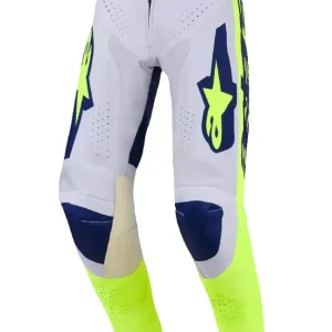 Spodnie cross Alpinestars MX Racer Air Riway szaro-niebieskie-fluo Dostępne od ręki