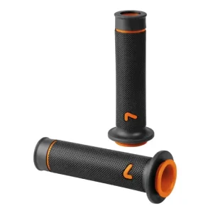 Manetki motocyklowe uniwersalne Lampa Sport-Grip pomarańczowe Darmowy zwrot