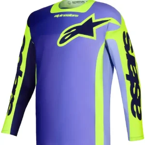 Bluza cross Alpinestars MX Racer Portl fioletowa-fluo Do wyczerpania zapasów