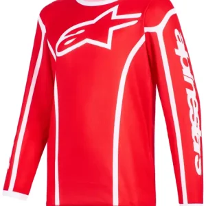 Bluza cross dziecięca Alpinestars MX Fluid Apex czerwono-biała Hit sprzedaży