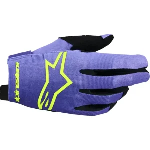 Nie przegap Rękawice cross Alpinestars MX Radar fioletowo-czarne-fluo