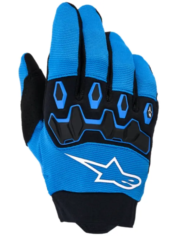 Rękawice cross dziecięce Alpinestars MX Full Bore V2 czarno-niebieskie Kup online