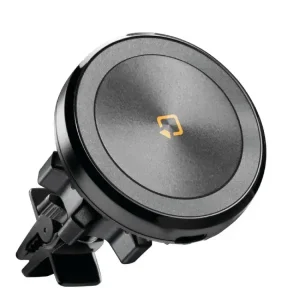 Nie przegap Uchwyt na telefon z ładowaniem bezprzewodowym Lampa Mag Wireless Airvent z mocowaniem do nawiewu