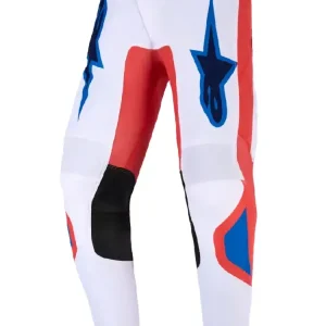 Spodnie cross dziecięce Alpinestars MX Fluid Grid pomarańczowo-biało-niebieskie Zamów teraz